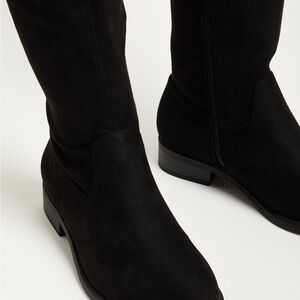 Torrid Stretch Flat Over The Knee Boot- Wide Width
